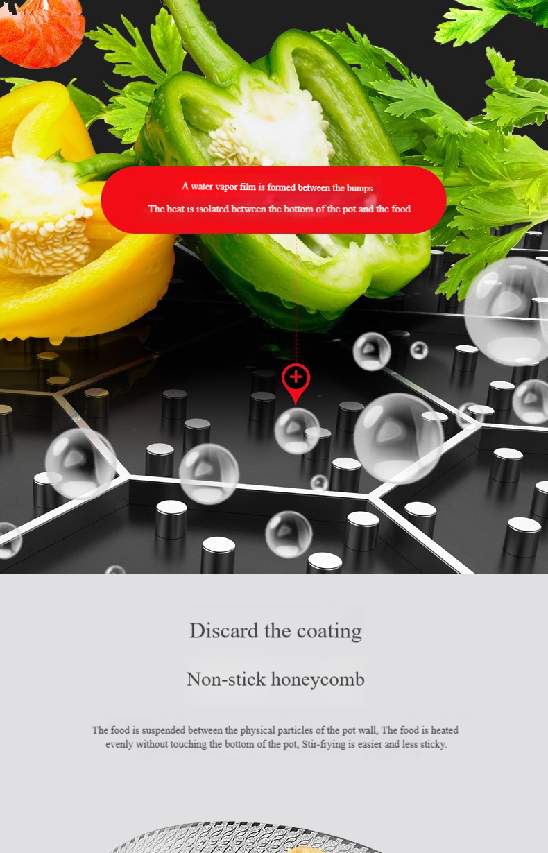 🏠🚀50 % de réduction!!! 🍳Poêle antiadhésive de première qualité avec couvercle