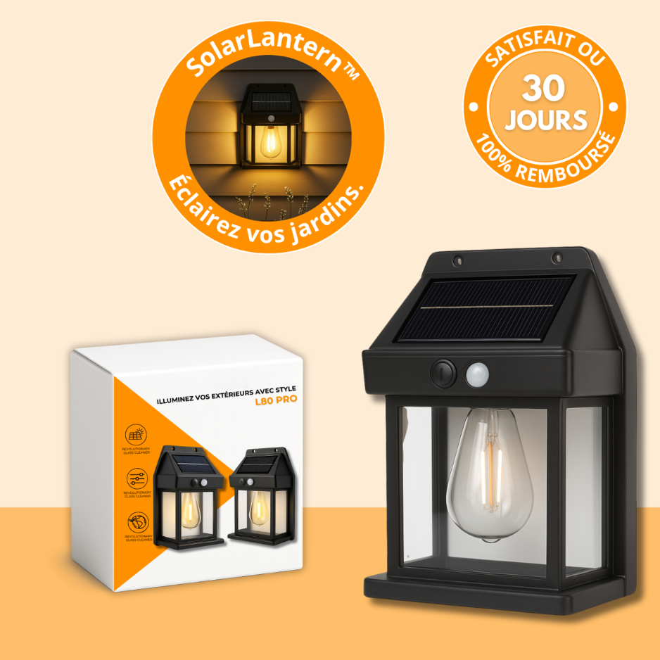 L80 PRO – Illuminez vos soirées tout en économisant l’énergie ☀️