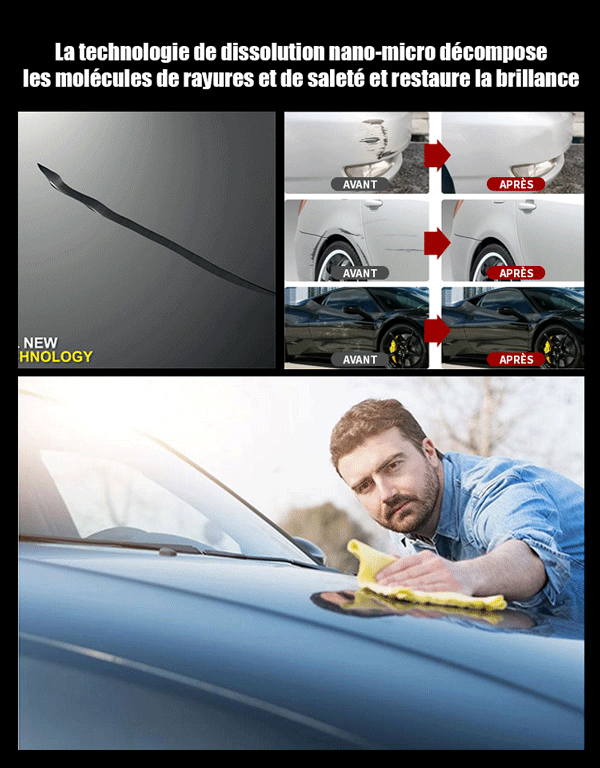 【Produits populaires recommandés】Spray de restauration et de polissage de la peinture