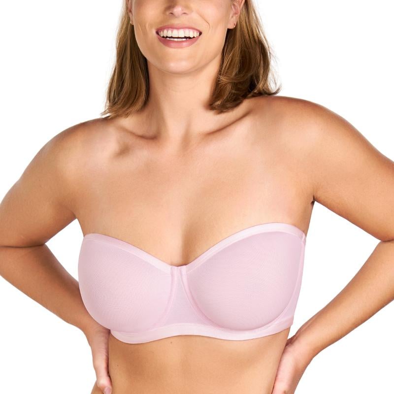 đ N°1 des meilleures ventes đ Soutien-gorge bandeau minimiseur pour femme, convertible et sans bretelles