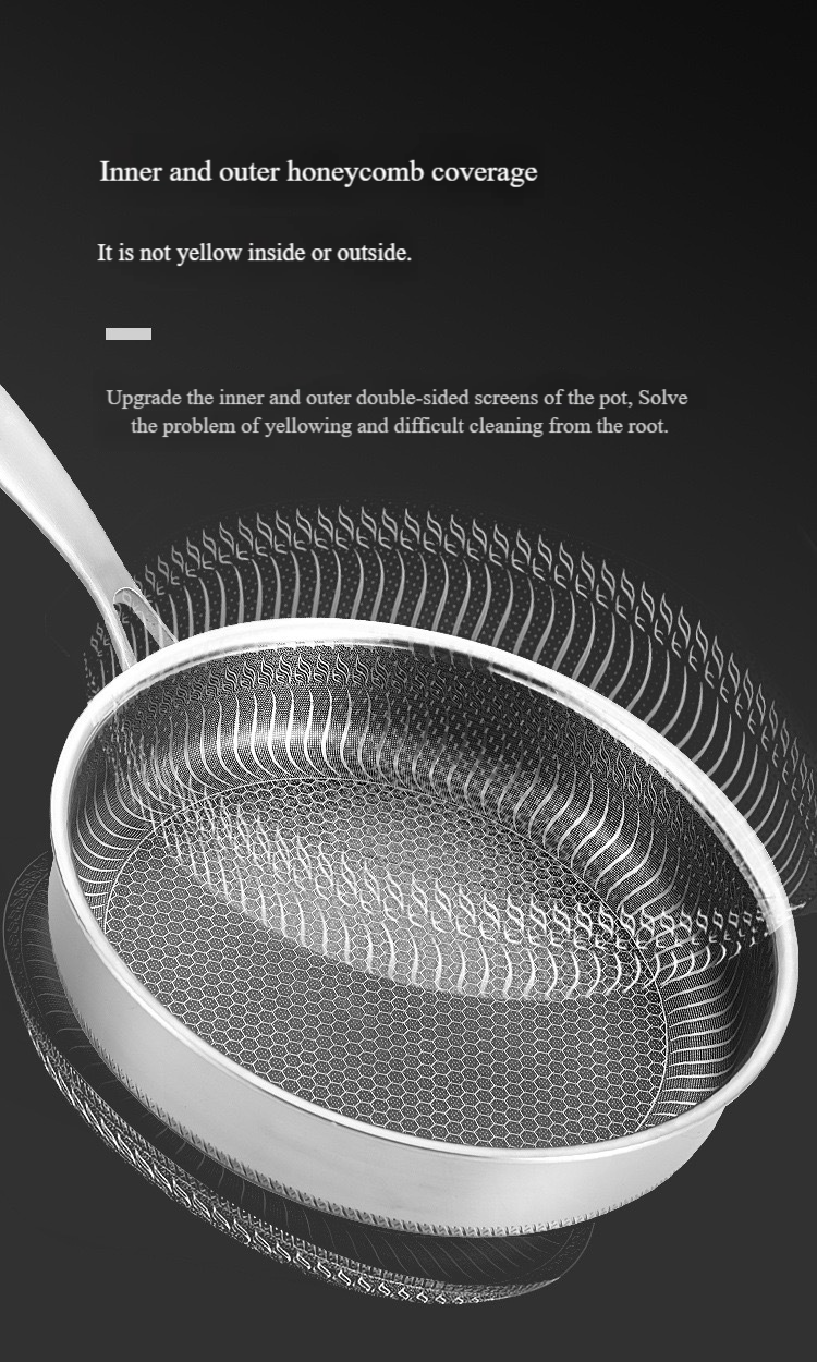 🏠🚀50 % de réduction!!! 🍳Poêle antiadhésive de première qualité avec couvercle