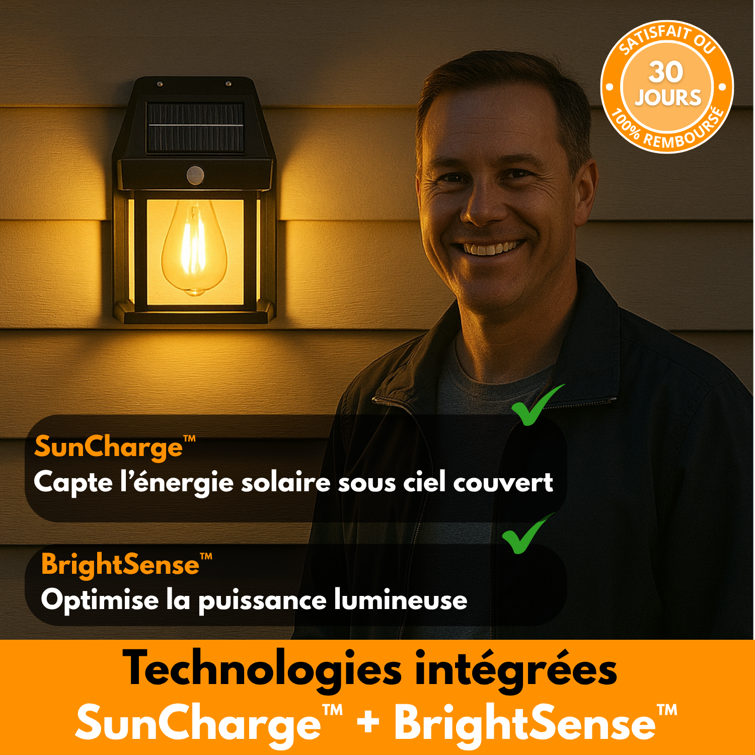 L80 PRO – Illuminez vos soirées tout en économisant l’énergie ☀️