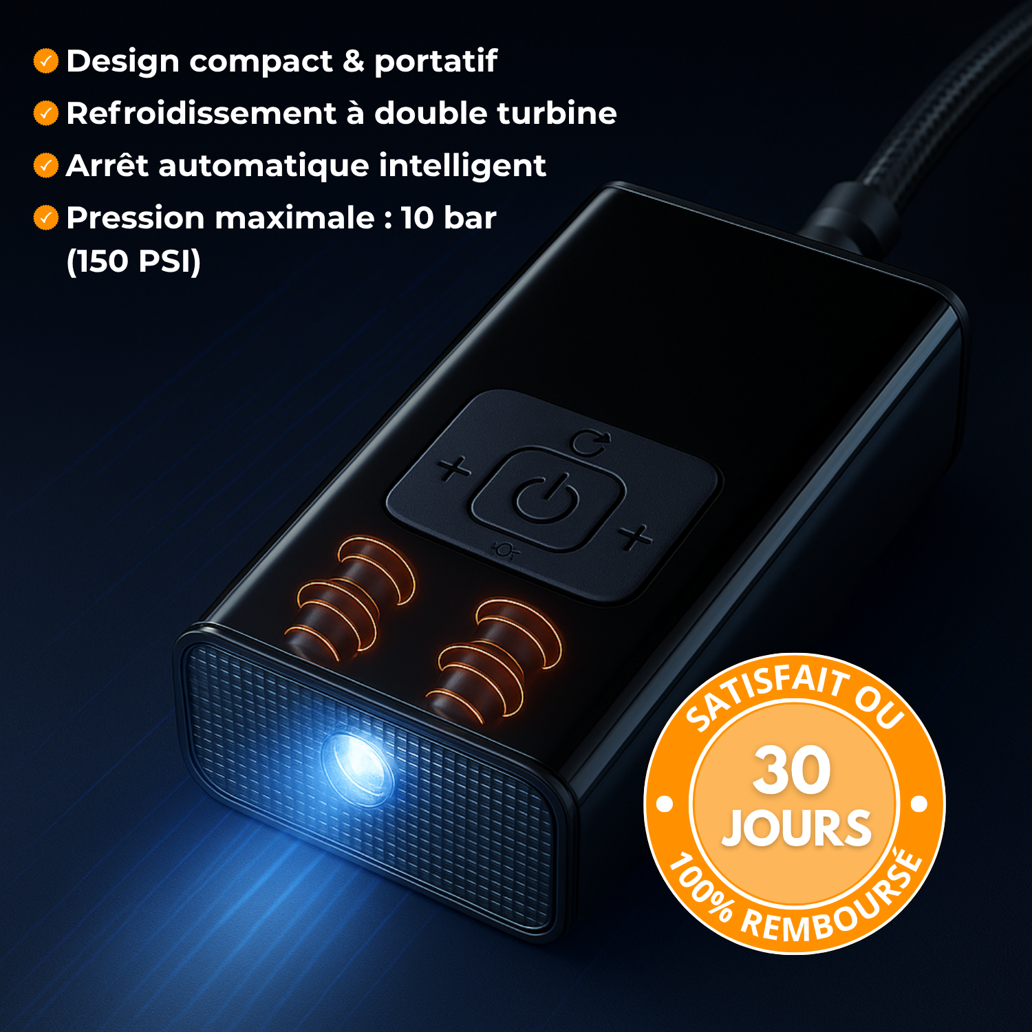 C17 Pro™ – Compresseur d’Air Professionnel et Intelligent Sans Fil