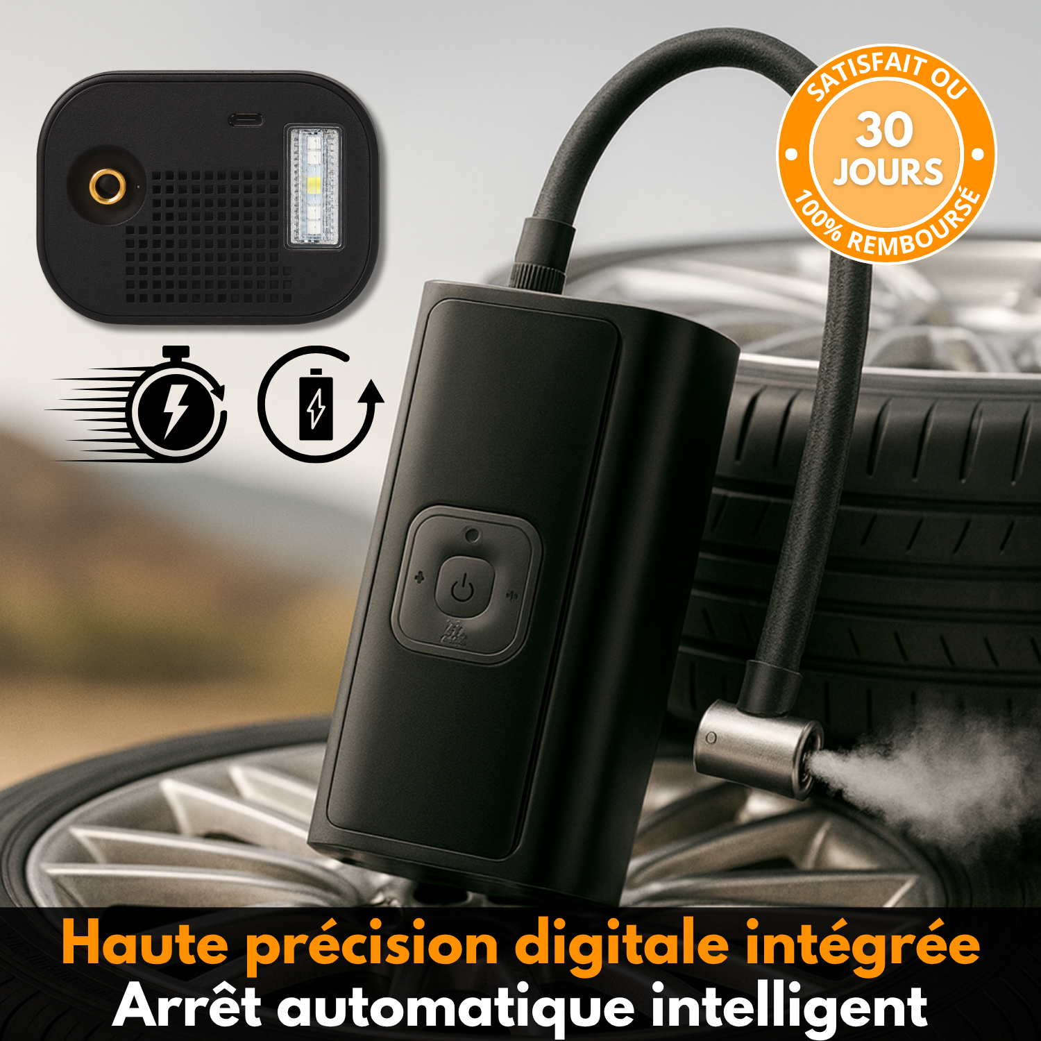 C17 Pro™ – Compresseur d’Air Professionnel et Intelligent Sans Fil