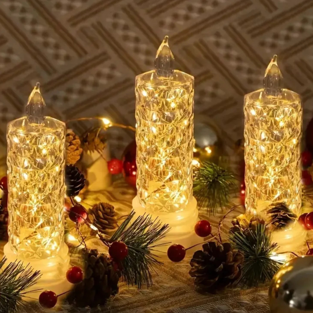 ÉclatCristal™ | Créez de la romance et de la convivialité sans bougies