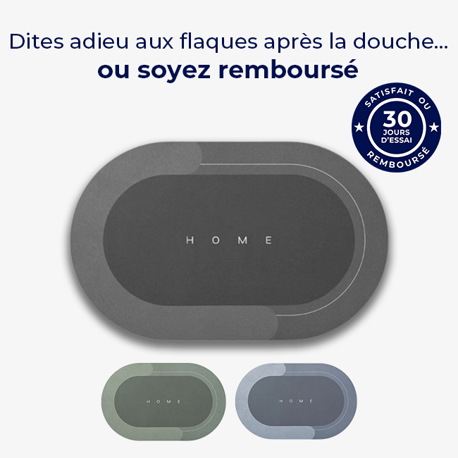 Absorbia - Tapis ultra absorbant