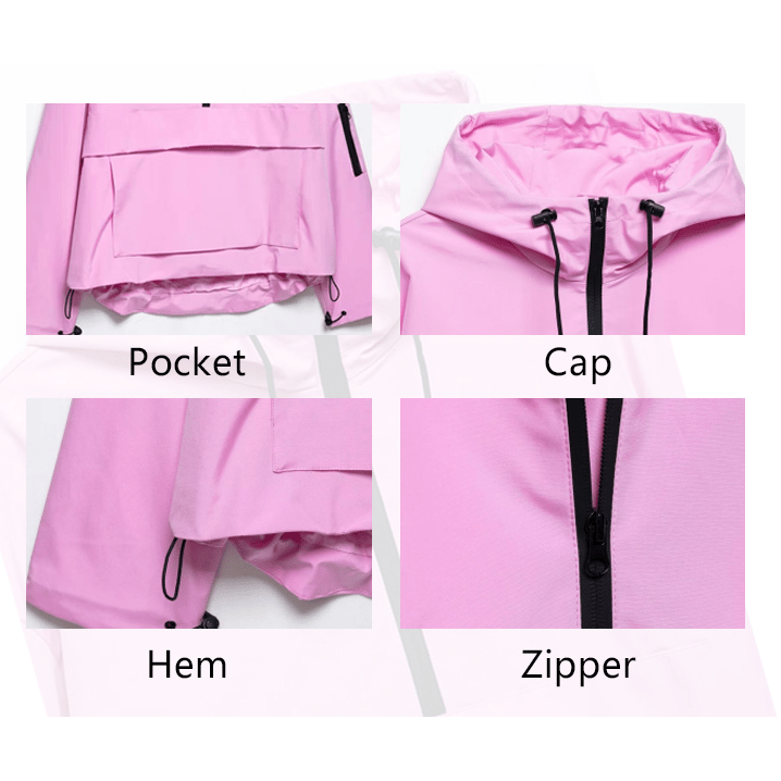 đDERNIER JOUR - 50 % DE RĂDUCTIONđŠVeste impermĂ©able 3 en 1 pour femme - Pluie, vent et froid, tout est couvert