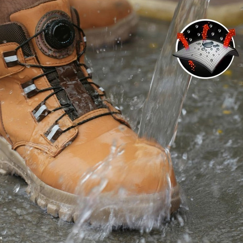 đ„Livraison gratuite - Bottes de sĂ©curitĂ© S3 antidĂ©rapantes et lĂ©gĂšres pour unisexe, â
đ avec pointes rĂ©sistantes aux chocs, fonction anti-Ă©crasement et anti-compression