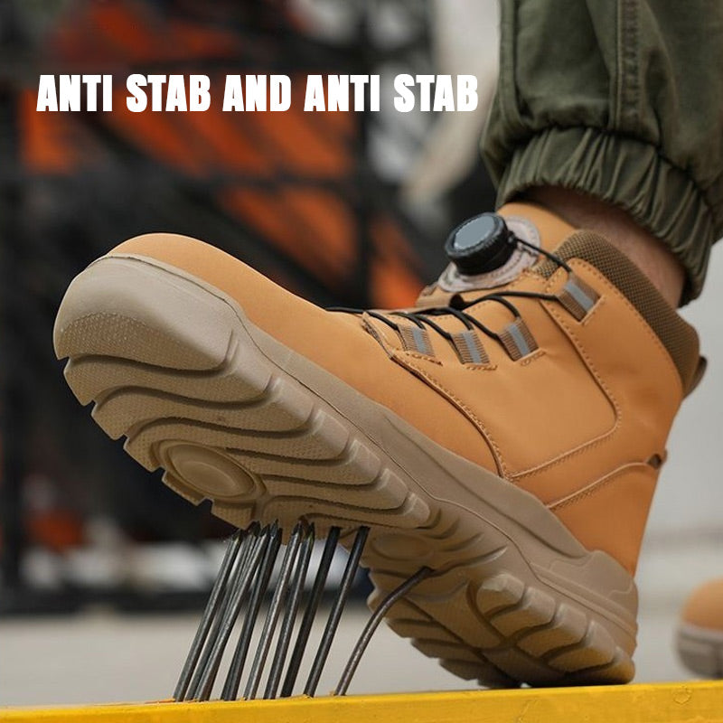 đ„Livraison gratuite - Bottes de sĂ©curitĂ© S3 antidĂ©rapantes et lĂ©gĂšres pour unisexe, â
đ avec pointes rĂ©sistantes aux chocs, fonction anti-Ă©crasement et anti-compression