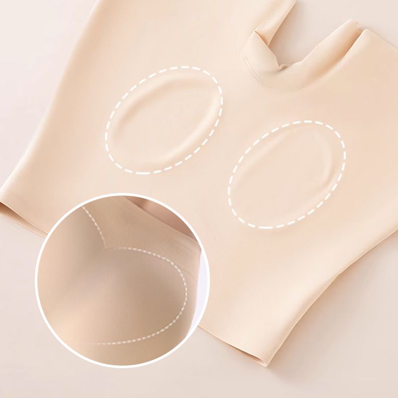 đSous-vĂȘtements fĂ©minins taille haute en soie glacĂ©e avec contrĂŽle de l'abdomen Hip-liftingđđż