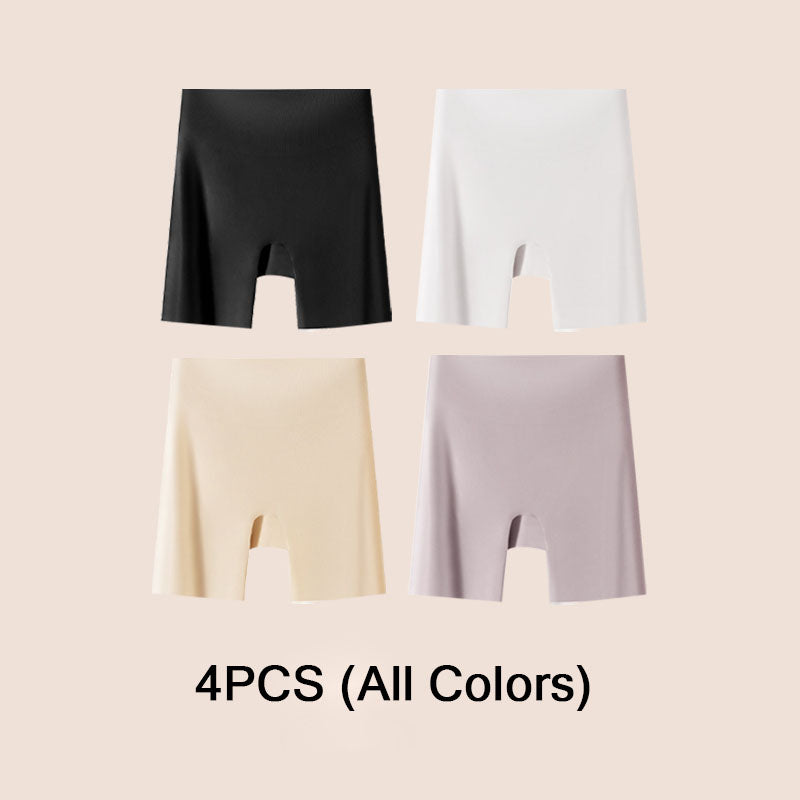 đSous-vĂȘtements fĂ©minins taille haute en soie glacĂ©e avec contrĂŽle de l'abdomen Hip-liftingđđż
