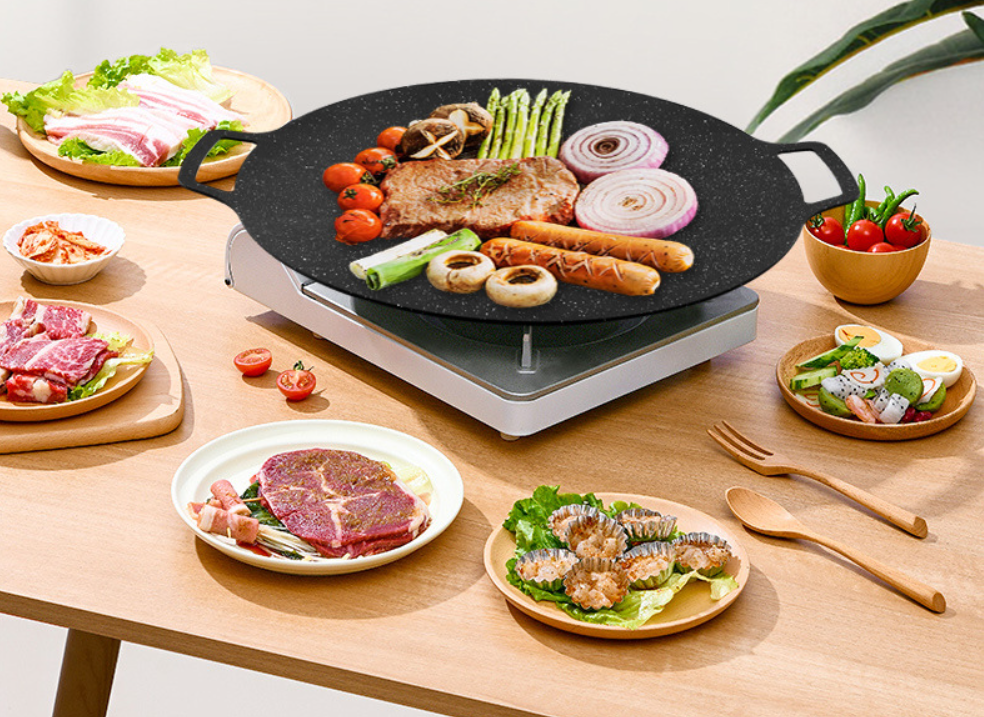 đ„ 49% de rĂ©duction Hot Sale đ„PoĂȘle Ă griller multifonctionnelle avec revĂȘtement antiadhĂ©sif mĂ©dical Sone