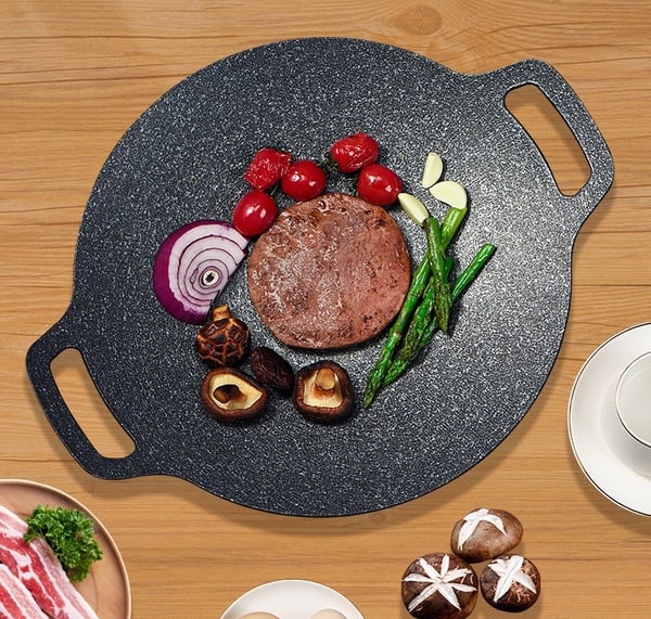 đ„ 49% de rĂ©duction Hot Sale đ„PoĂȘle Ă griller multifonctionnelle avec revĂȘtement antiadhĂ©sif mĂ©dical Sone