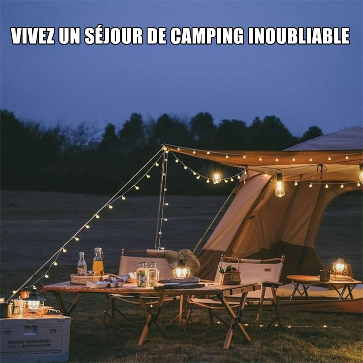 Dernier jour de l'offre !🔥2025 Nouvelle lampe de camping rechargeable solaire vintage avec crochet