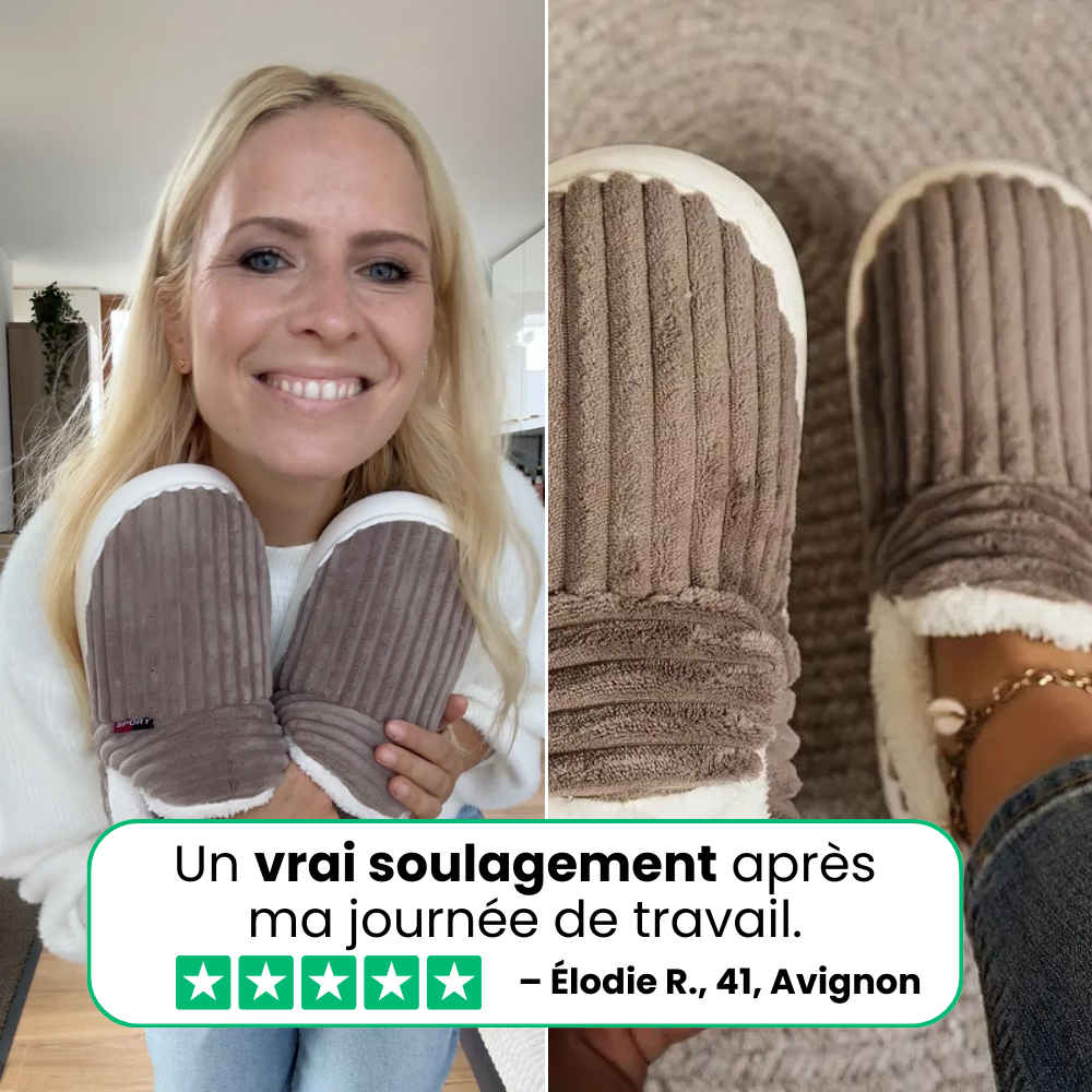 Doucefly | Les Pantoufles Anti-Douleur 2.0