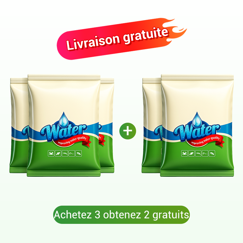 🌊500g Poudre Premium pour l'entretien du bassin | Clarificateur d'eau & contrôle des algues🐟🌿