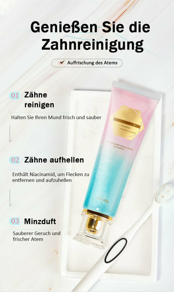 🔥✨Niacinamid-Zahnaufhellungspasta