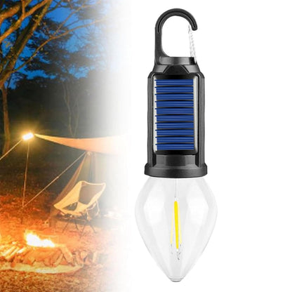 Dernier jour de l'offre !🔥2025 Nouvelle lampe de camping rechargeable solaire vintage avec crochet