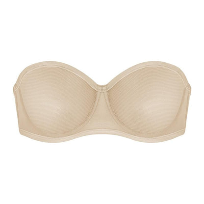 🏆 N°1 des meilleures ventes 🏆 Soutien-gorge bandeau minimiseur pour femme, convertible et sans bretelles