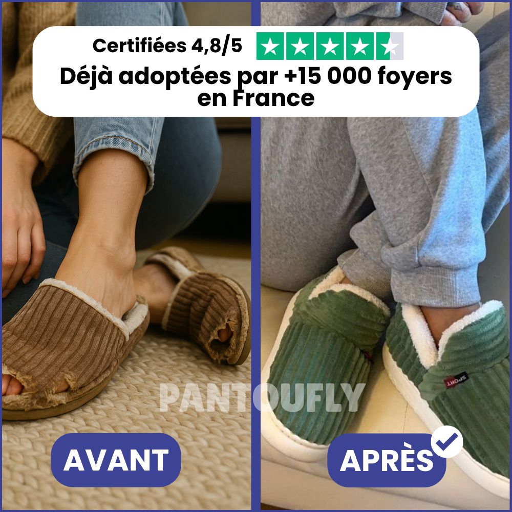 Doucefly | Les Pantoufles Anti-Douleur 2.0