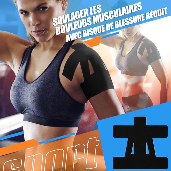DERNIER JOUR !! - Ruban de kinésiologie pour soulager les douleurs à l'épaule