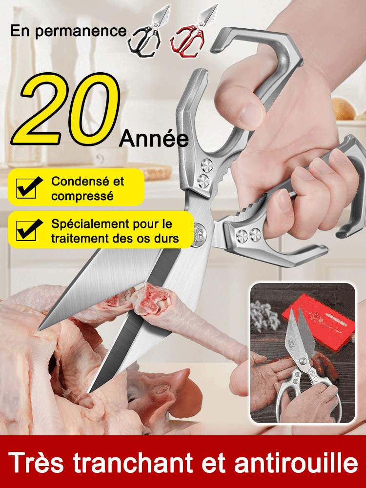 Nouveaux ciseaux à os de poulet SK5 améliorés avec grande tête
