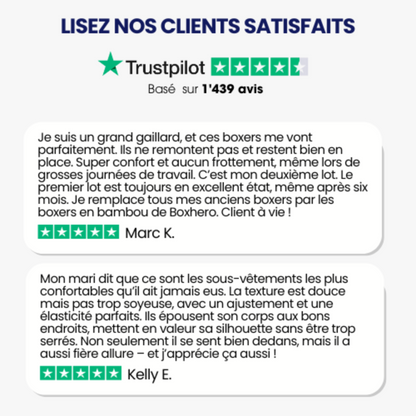 BOXERS 1.0 EN FIBRE DE BAMBOU - CONFORT RÉVOLUTIONNÉ TOUT AU LONG DE LA JOURNÉE