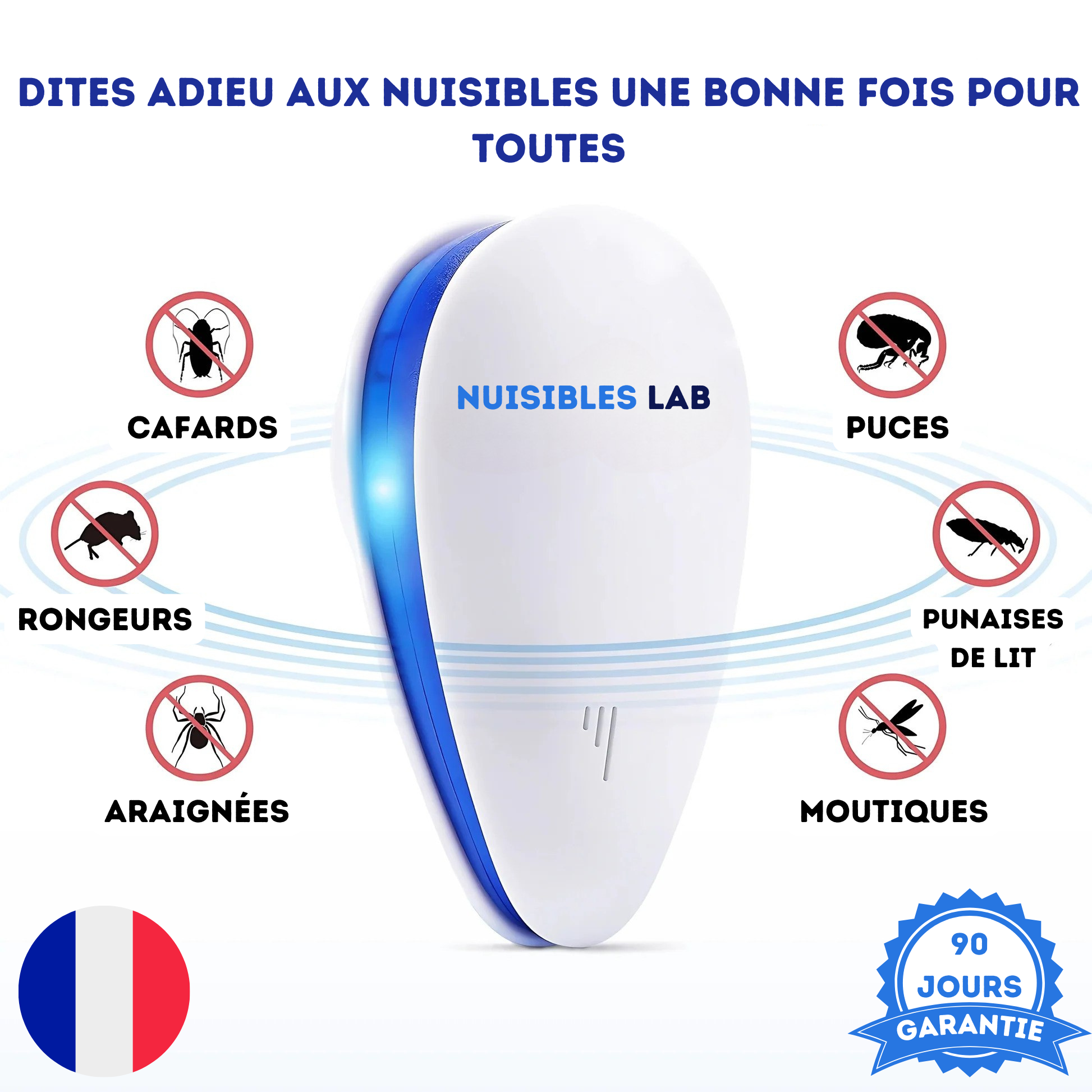 Nuisibles Lab™ - Répulsif Anti-Nuisibles à Ultrasons – Achetez 2 et recevez 4