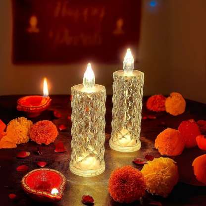 ÉclatCristal™ | Créez de la romance et de la convivialité sans bougies