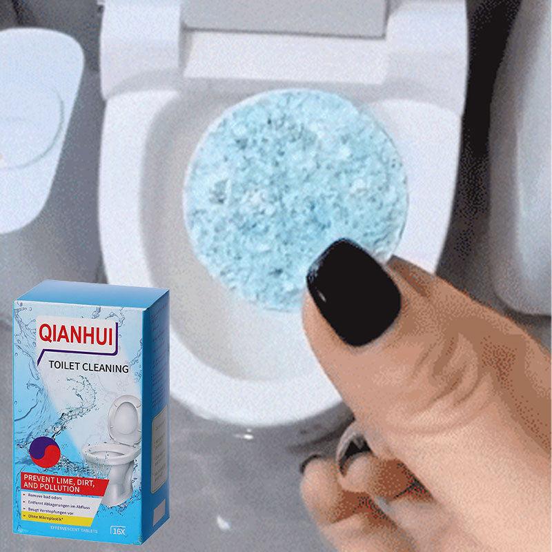 🏆✨Comprimés effervescents pour toilettes – Nettoyage et désodorisation (3 achetés = 2 offerts)✨🚽