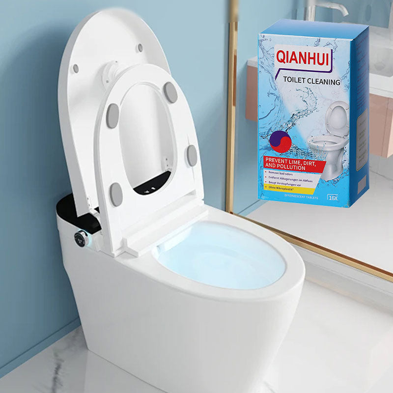 🏆✨Comprimés effervescents pour toilettes – Nettoyage et désodorisation (3 achetés = 2 offerts)✨🚽