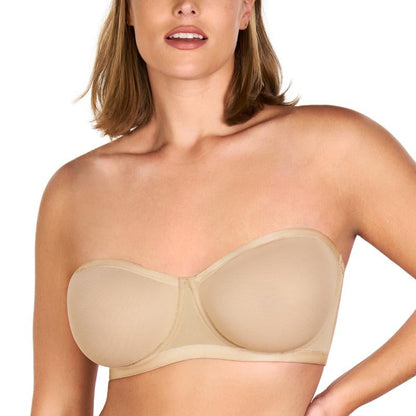 🏆 N°1 des meilleures ventes 🏆 Soutien-gorge bandeau minimiseur pour femme, convertible et sans bretelles