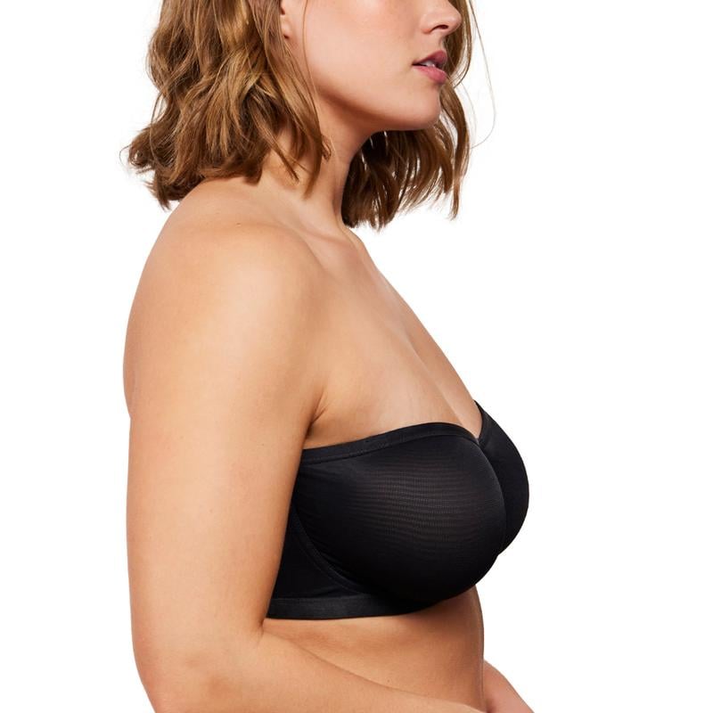 🏆 N°1 des meilleures ventes 🏆 Soutien-gorge bandeau minimiseur pour femme, convertible et sans bretelles