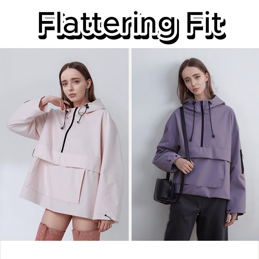 💜DERNIER JOUR - 50 % DE RÉDUCTION💦Veste imperméable 3 en 1 pour femme - Pluie, vent et froid, tout est couvert