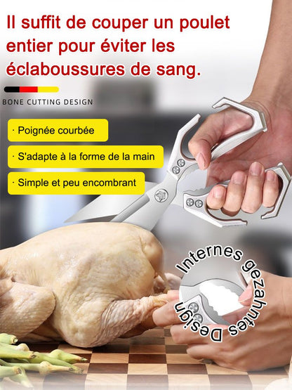 Nouveaux ciseaux à os de poulet SK5 améliorés avec grande tête