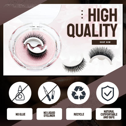 👁️ ACHETEZ 1 OFFREZ 1! ✨ Cils Auto-Adhésifs Imperméables & Réutilisables - Effet Naturel & Léger pour un Regard Magnétique en 5 Secondes 🌟💫