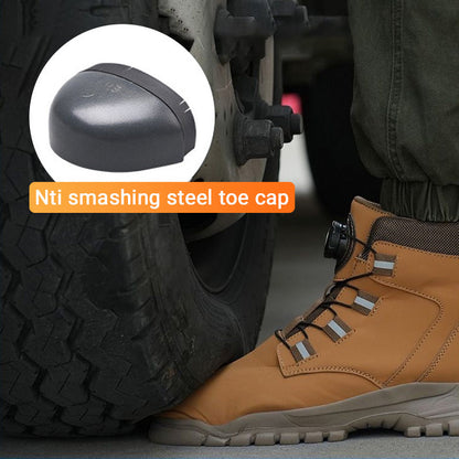 🔥Livraison gratuite - Bottes de sécurité S3 antidérapantes et légères pour unisexe, ✅👍 avec pointes résistantes aux chocs, fonction anti-écrasement et anti-compression